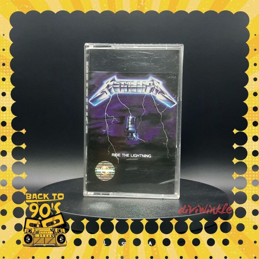 Kaset Pita Metallica - Ride The Lightning