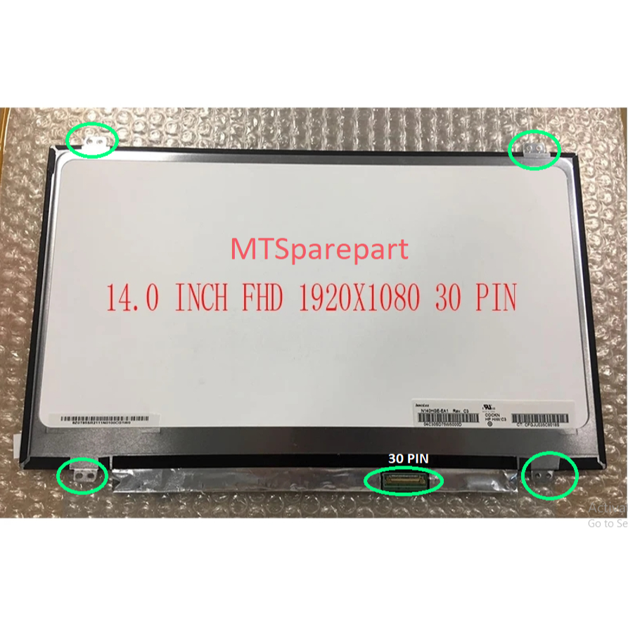 LED LCD HP ZBOOK 14 G1 G2 14 INCH FHD