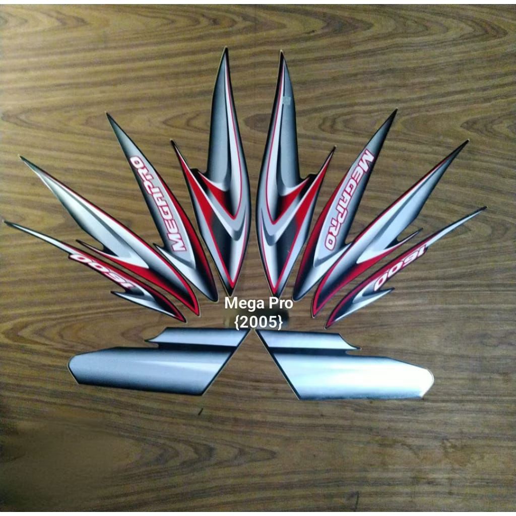 Striping list standart Honda Megapro 2005