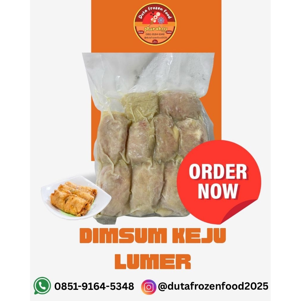 

Dimsum Keju Lumer