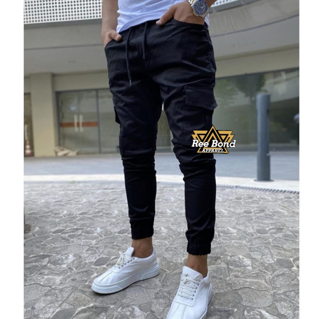 Celana Jogger Cargo Pria Kempol Jogger Pants Cargo
