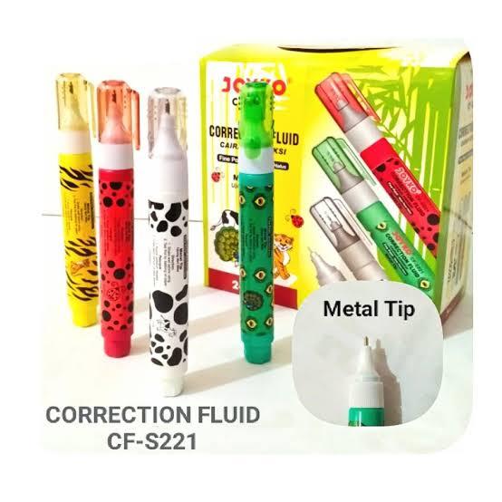 

Tipe x Joyko CF-S221 cair Motif Hewan / correction fluid tema hewan (1pcs)