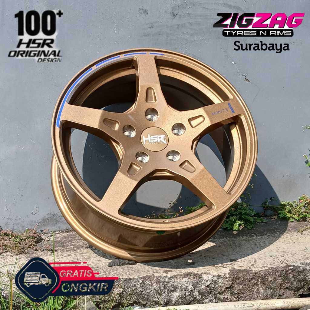 Velg Bintang R16 For Ertiga Grand Max Luxio Pelek HSR Pente Ring 16 Gloosy Bronze