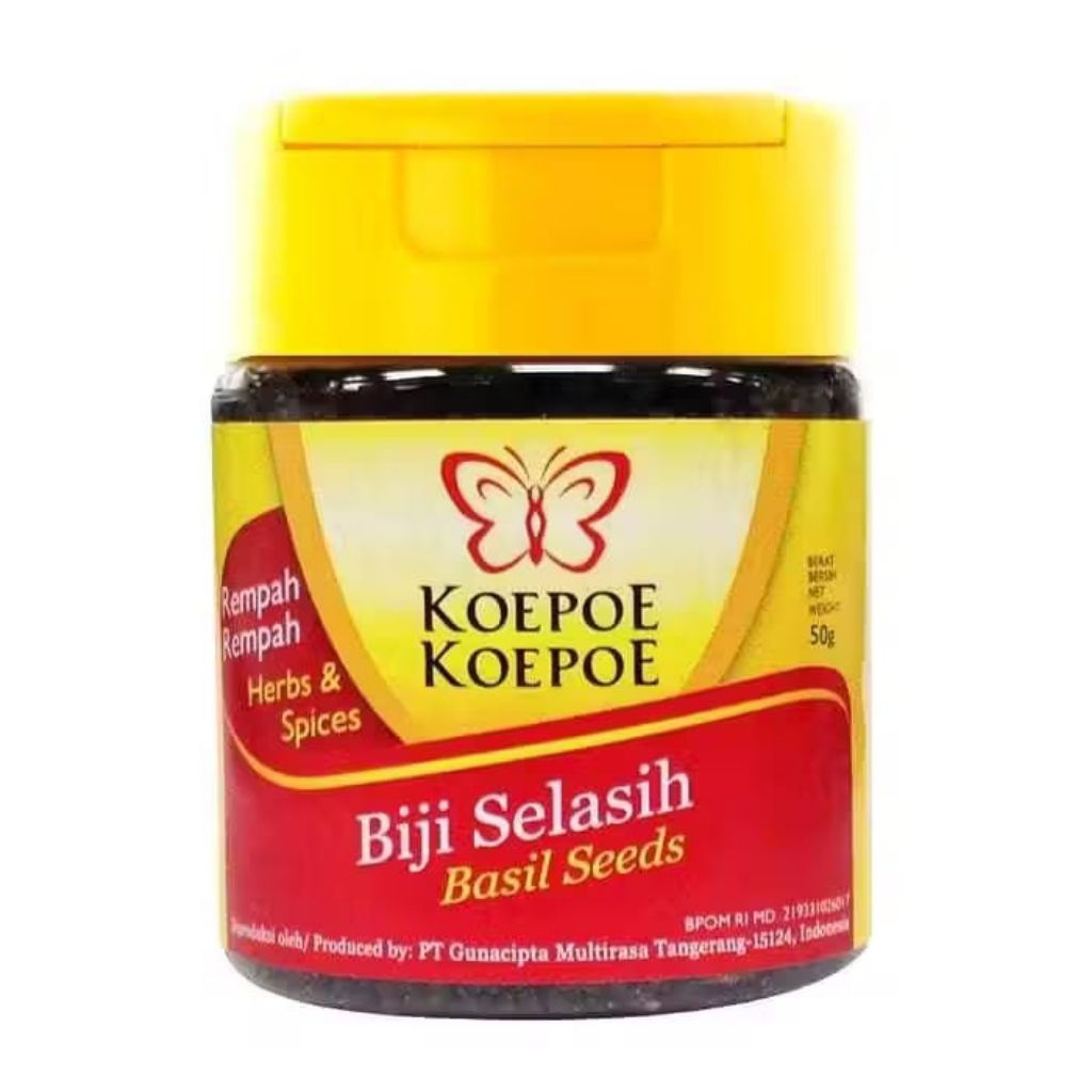

Biji Selasih Koepoe 50 gram