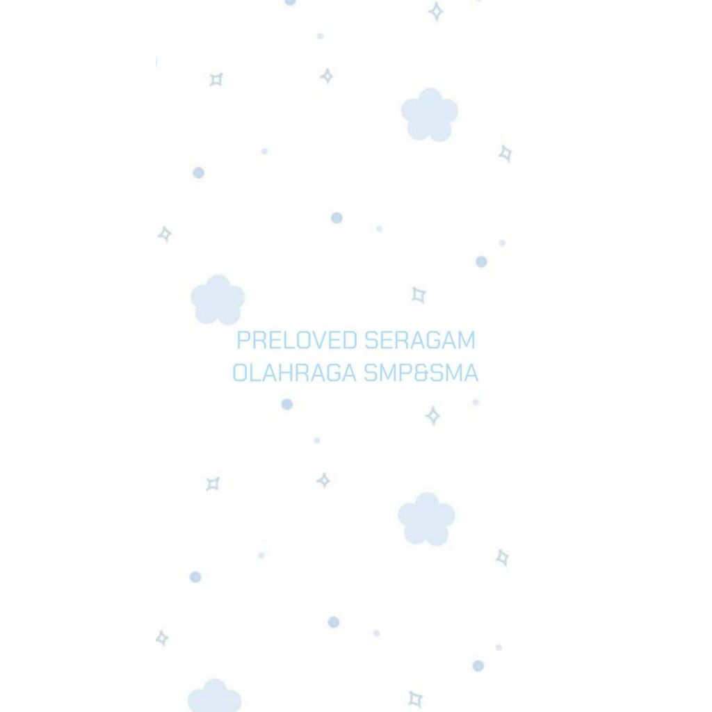 preloved seragam olahraga SMP&SMA