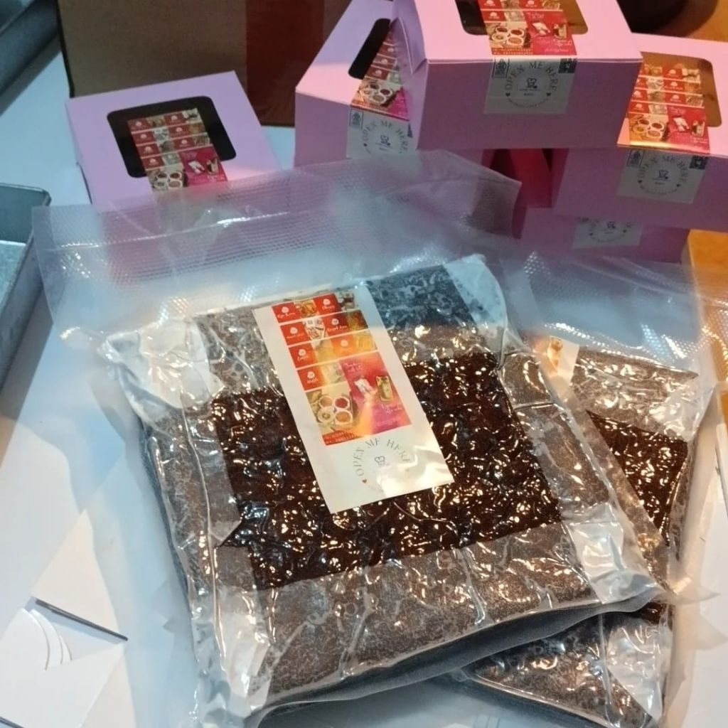 

Fudgy Callebaut Brownies Almond