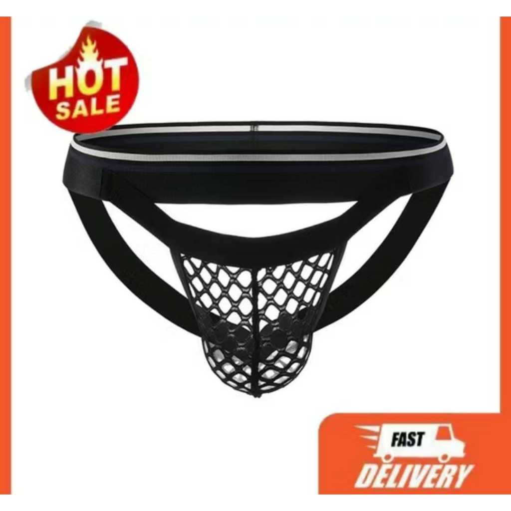 CELANA DALAM PRIA JOCKSTRAP  THONG JALA PRIA JARING