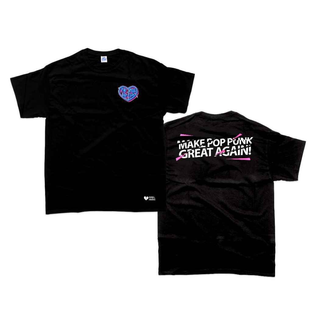 Kaos Pop Punk Love Front | Kaos Pop Punk for Lyfe | baju cowok bajudistro