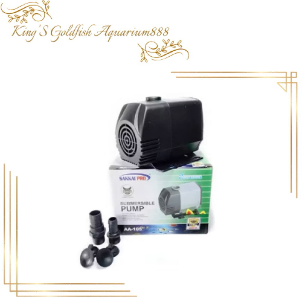 SAKKAI PRO AA-105 POMPA AIR CELUP AQUARIUM AKUARIUM AQUASCAPE