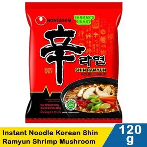 

Nong Shim Instant Noodle Shin Ramyun Spicy Mushroom 120G