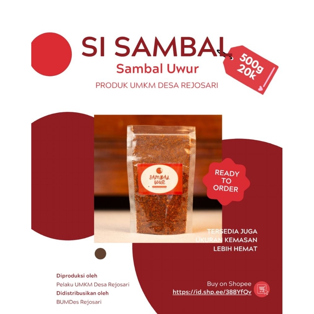 

SI SAMBAL/Sambal kering/ Sambal uwur