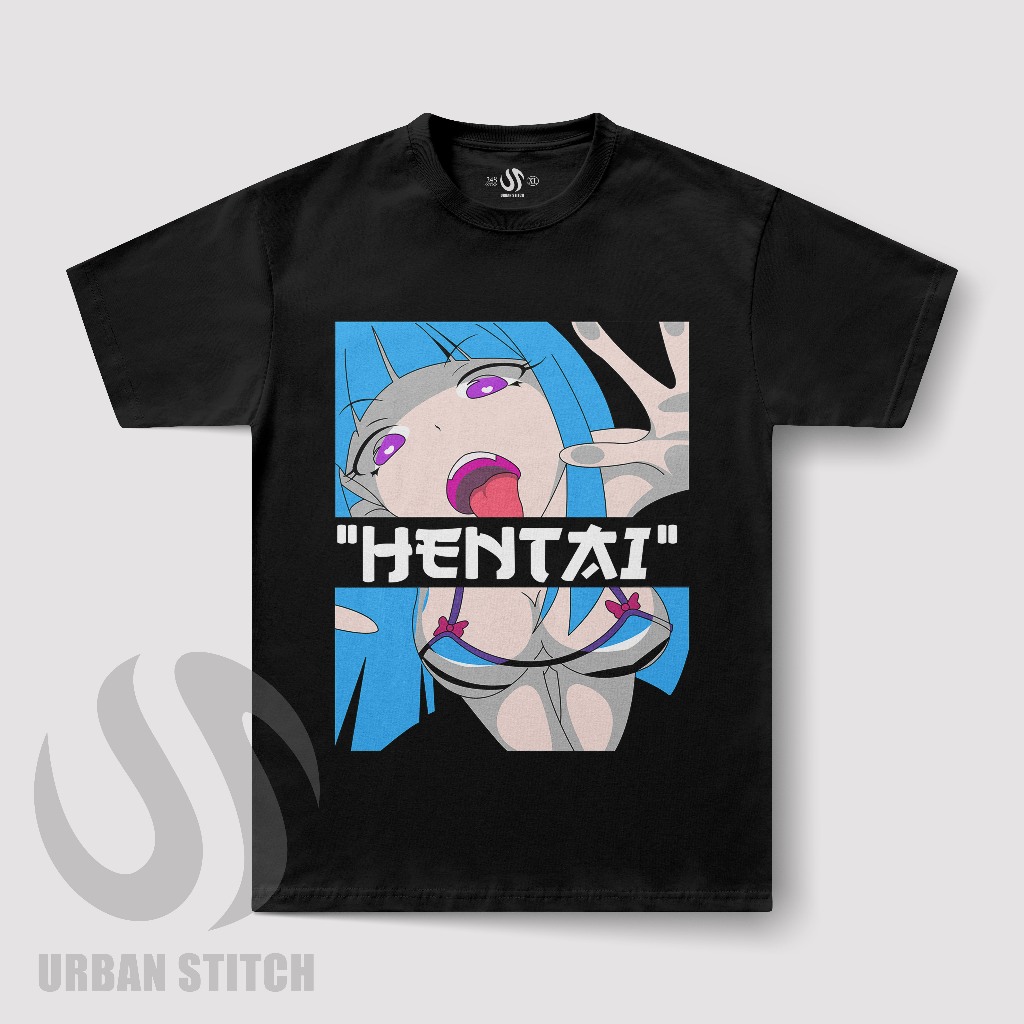 KAOS OVERSIZE WIFU AHEGAO / BAJU OVERSIZE AHEGAO