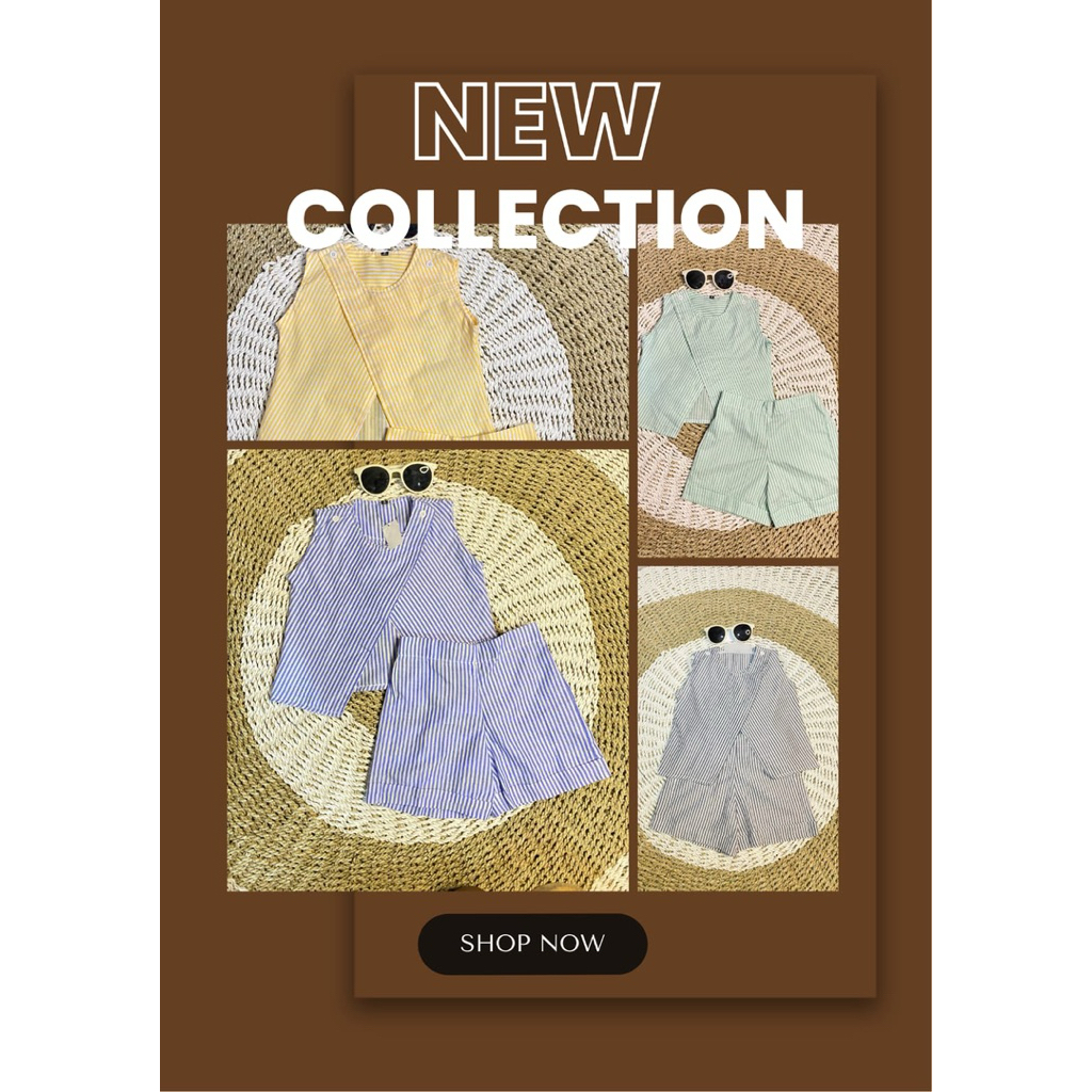 AYURA VEST SALUR ONE SET - setelan anak perempuan - vest anak perempuan - vest lucu anak anak peremp