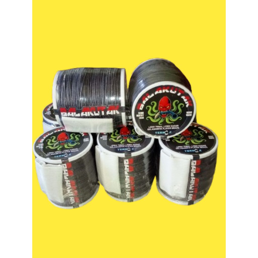 Gelasan Balakutak Brazil Size 0,50 Panjang 1600 Yard. Super Tebal, Kasar, Tajam, Kuat, Dan Cepat Mut