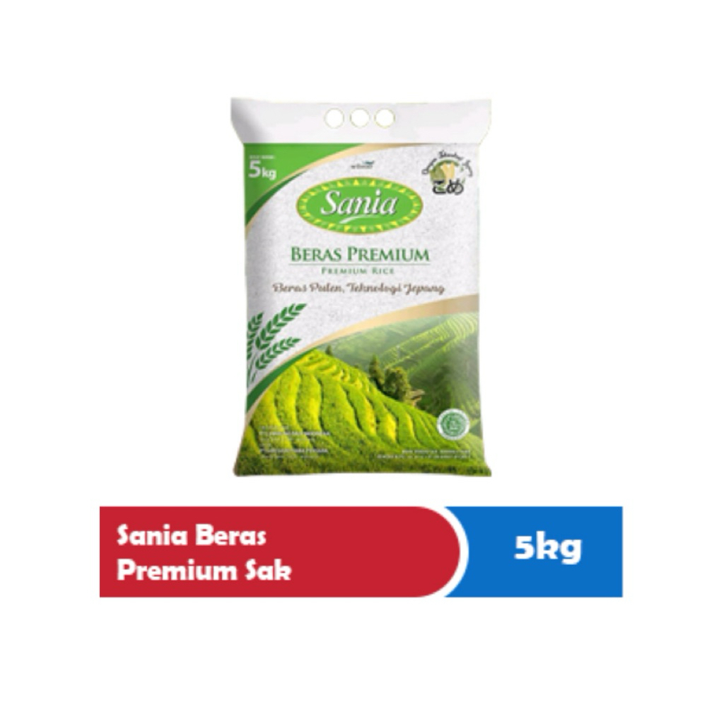 

BERAS SANIA PREMIUM 5KG – Super Pulen & Harum, Favorit Keluarga Indonesia!