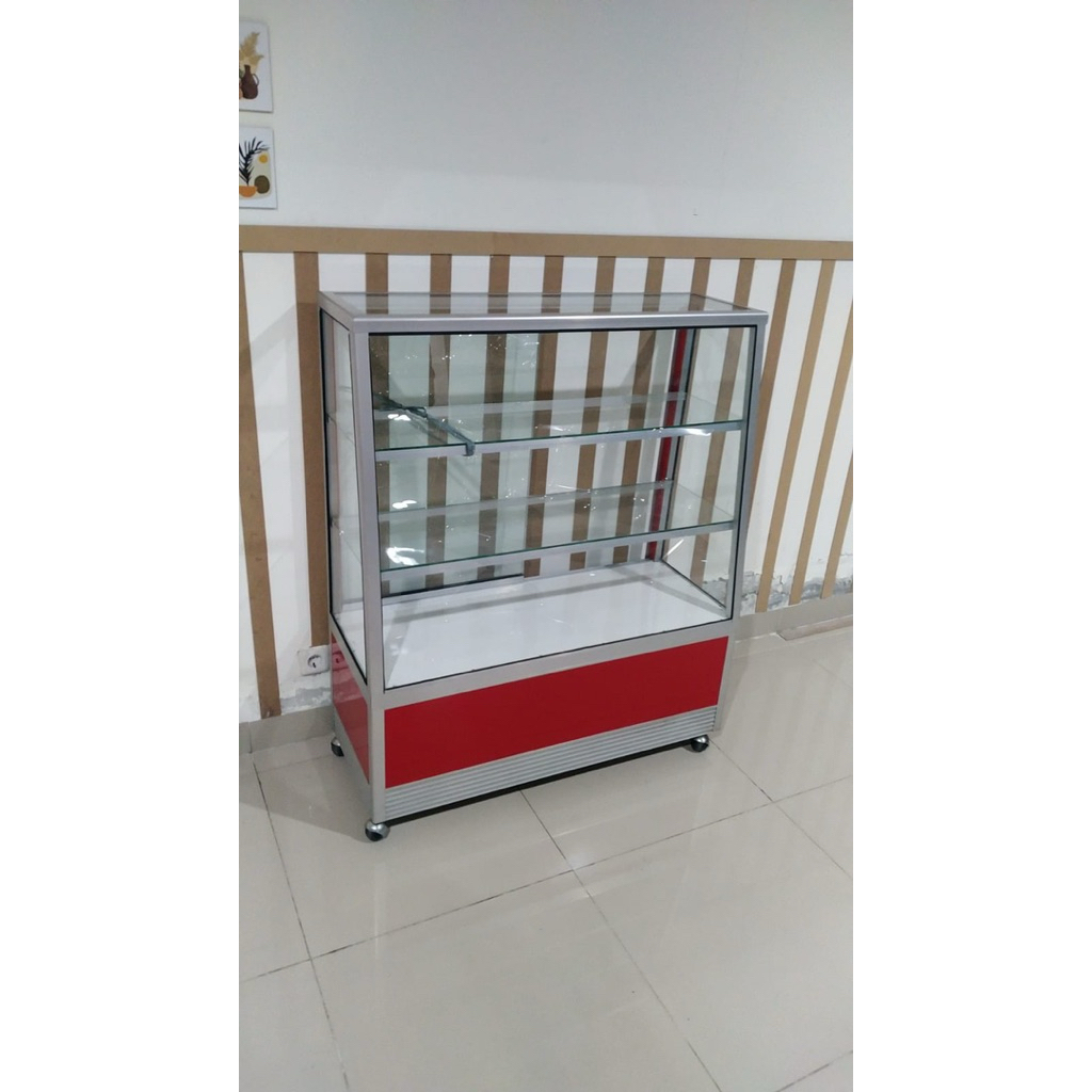 Best seller Etalase kaca roti / kue