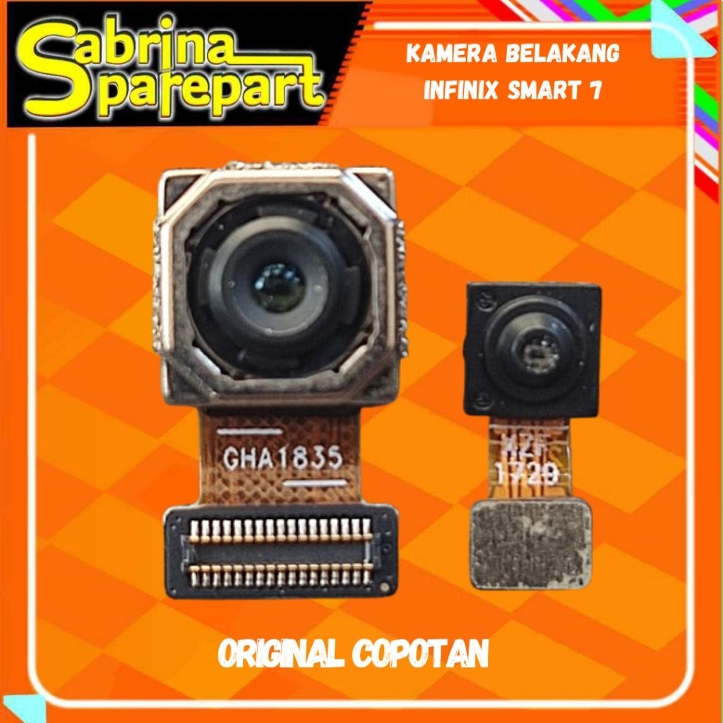 Kamera Belakang Infinix Smart 7 Second Copotan