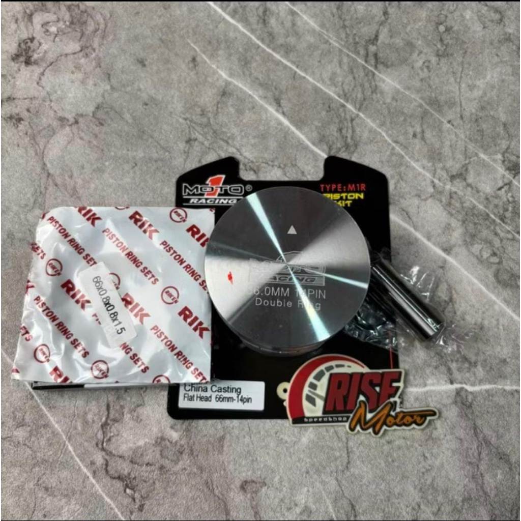 PISTON 66 PEN 14  M1R MENTAH MOTO 1