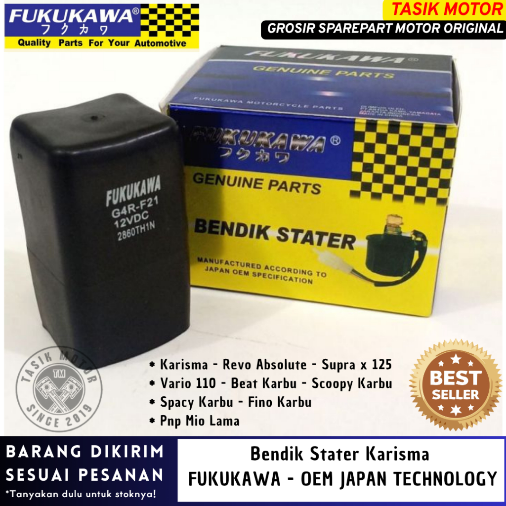 Bendik Stater Karisma Supra X125 Original Fukukawa