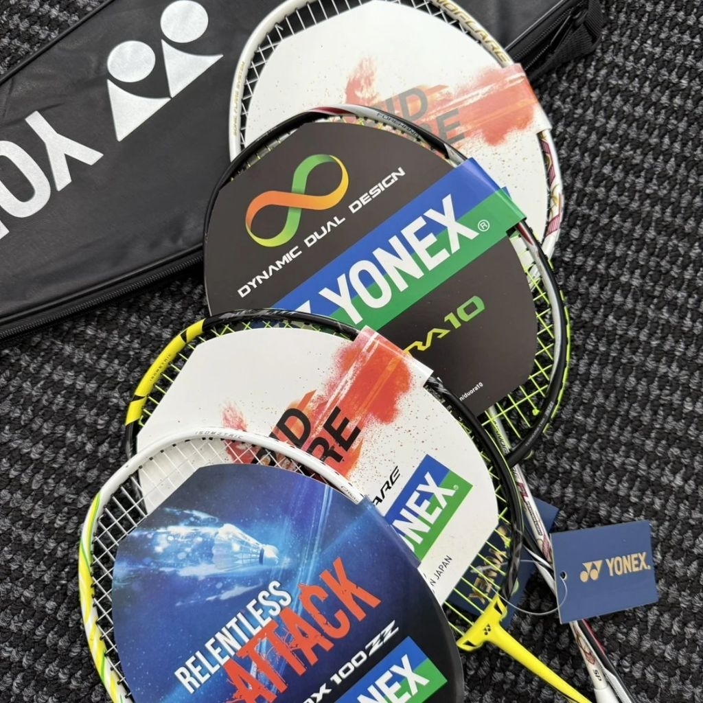 Yonex Nanoflare 1000 Z, Duora 10, Astrox 100Zz