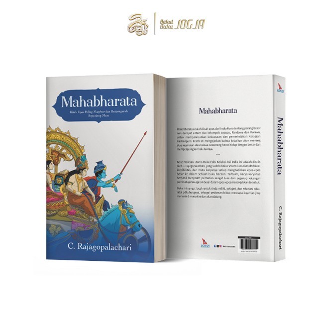 bbj - Buku Mahabharata Kisah Epos Paling Masyhur SC - C Rajagopalachari - Laksana - BAKUL BUKU JOGJA