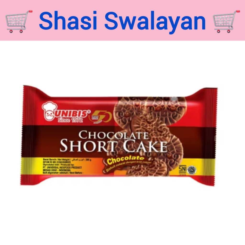 

UNIBIS Shortcake Biskuit 205 gram - Coklat/ Vanila