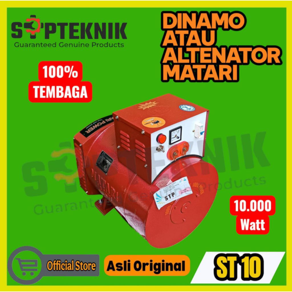 DINAMO LISTRIK/ALTERNATOR ST 10 MATARI