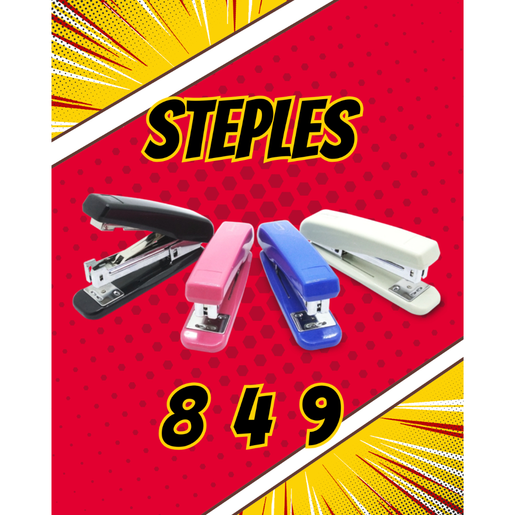 

Steples HNG B 849 Black, White, Blue, Pink