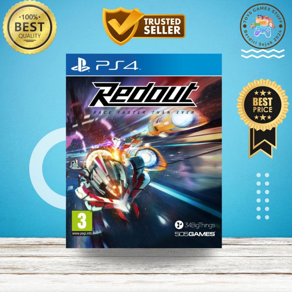 Game Redout Playstation 4 Original Second Best Quality
