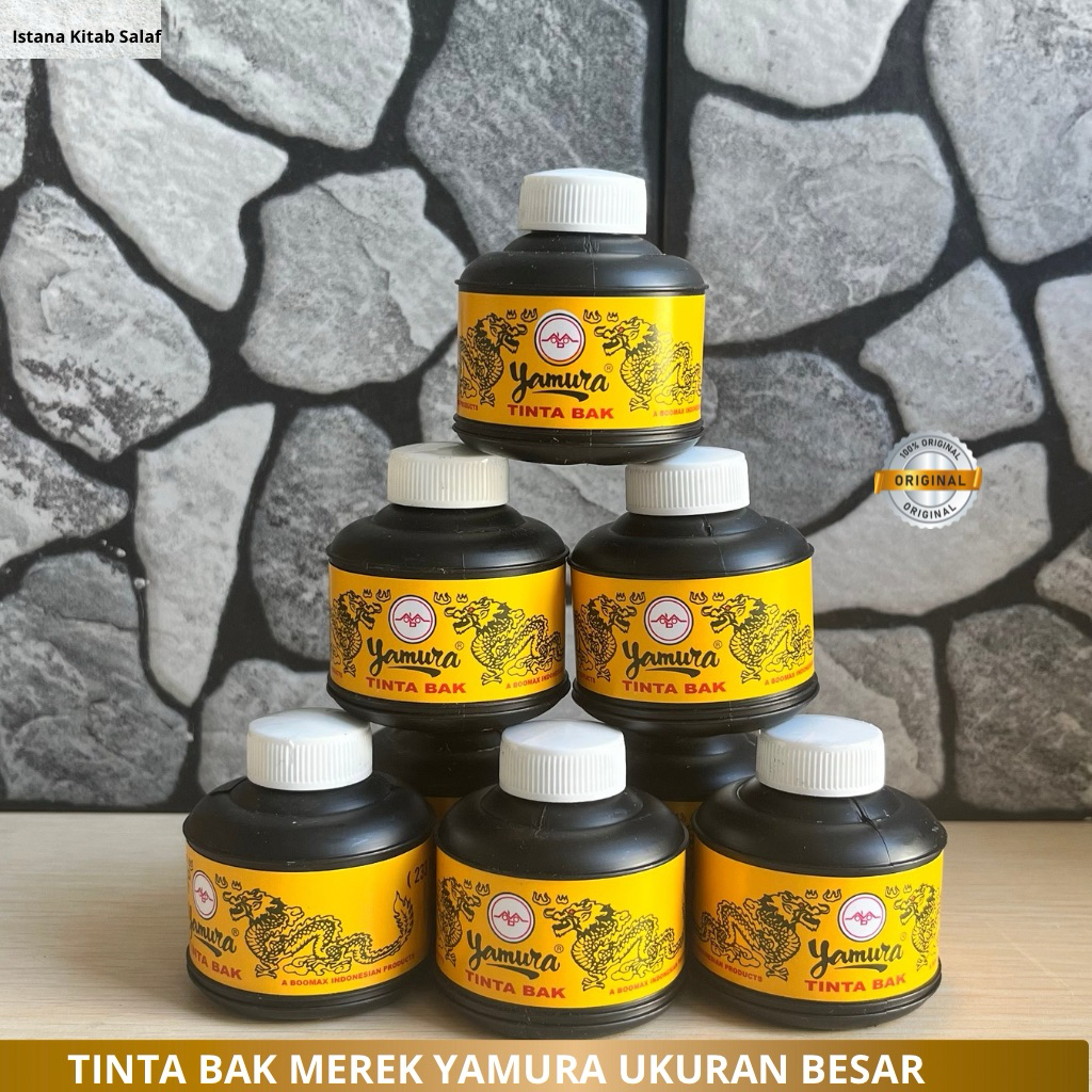 

Tinta Bak Kaligrafi,Tinta Pentul Yamura Ukuran besar