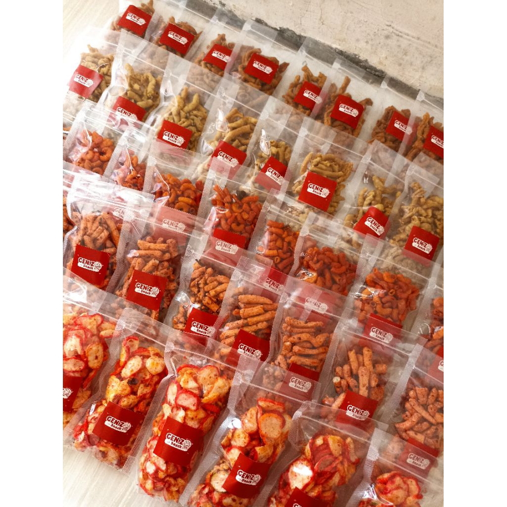 

Cemilan pedas kekinian serba 3.500