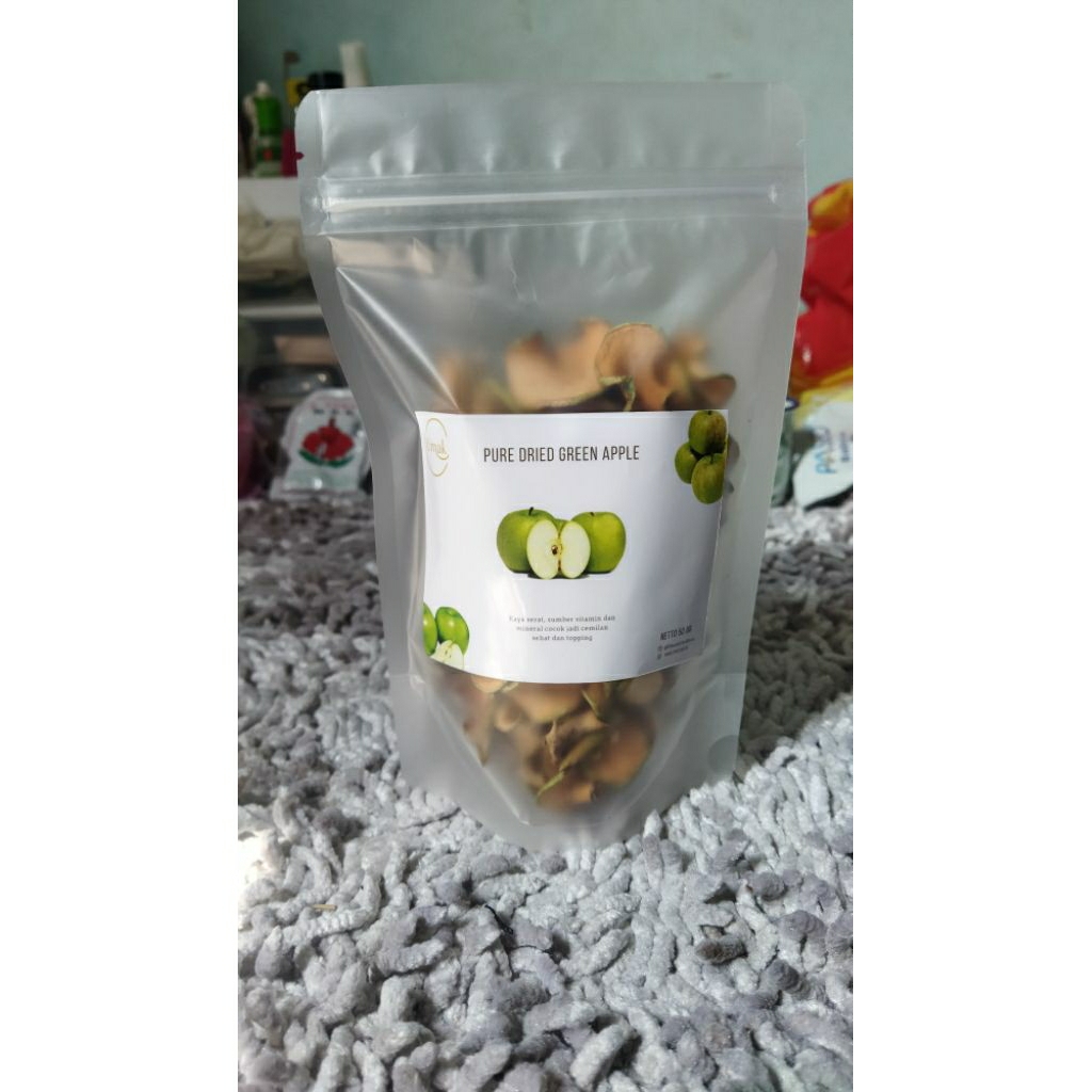 

Dried green apple 50 gr