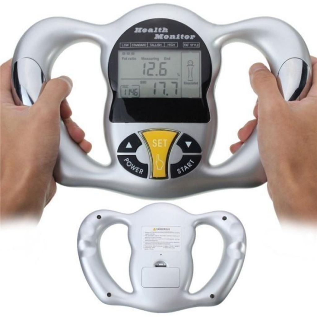 BMI Fat Analyzer Monitor Cek Kelangsingan Tubuh