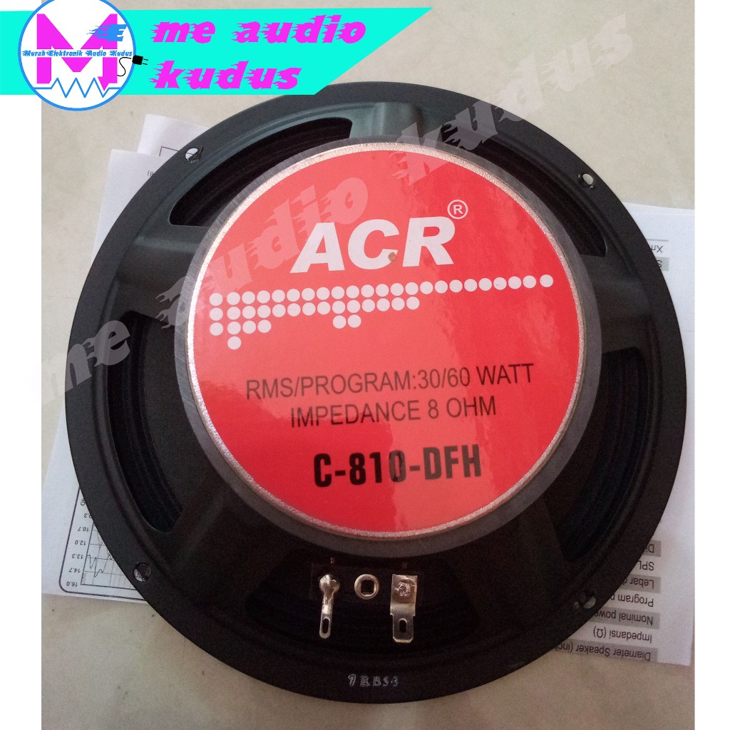 SPEAKER ACR 8"INCH 810 (FULL RANGE)