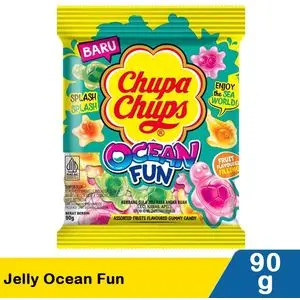 

Chupa Chups Jelly Ocean Fun 90G Chupa Chups Ocean Fun 90g - Permen Jeli Rasa Aneka Buah