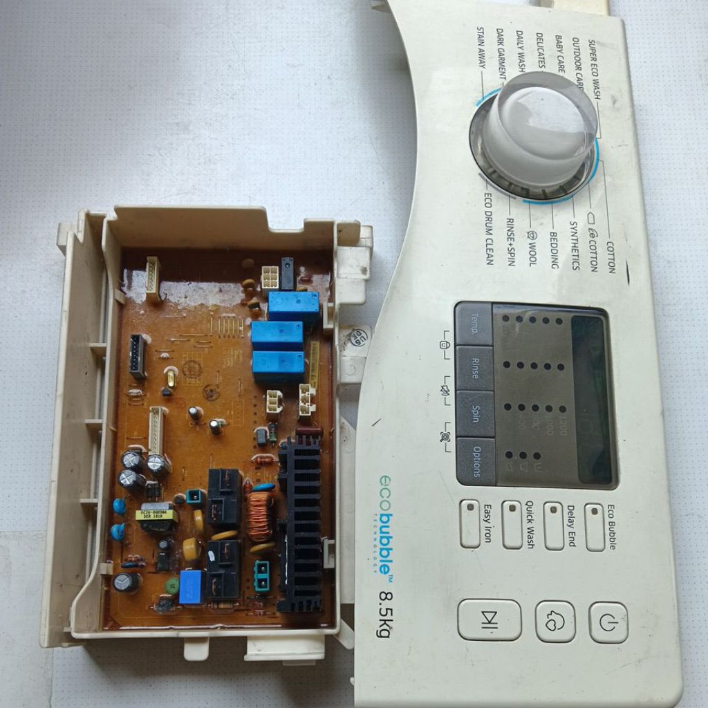 modul mesin cuci depan belakang samsung WW85H5290EW