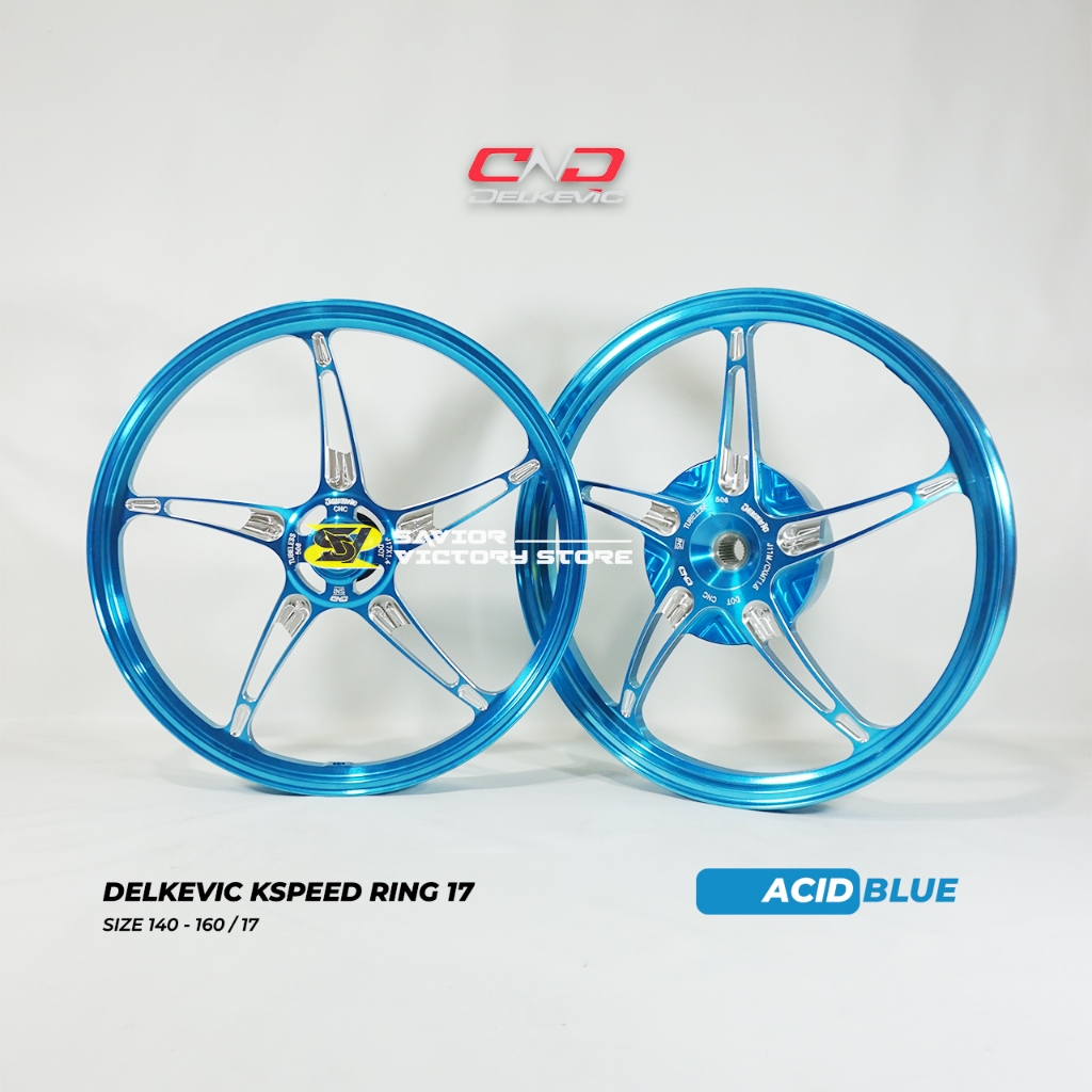 VELG DELKEVIC KSPEED BINTANG LAUT RING 17 VARIO 125 VARIO 150 BEAT MIO PNP VELG KING SPEED NEW SPEED