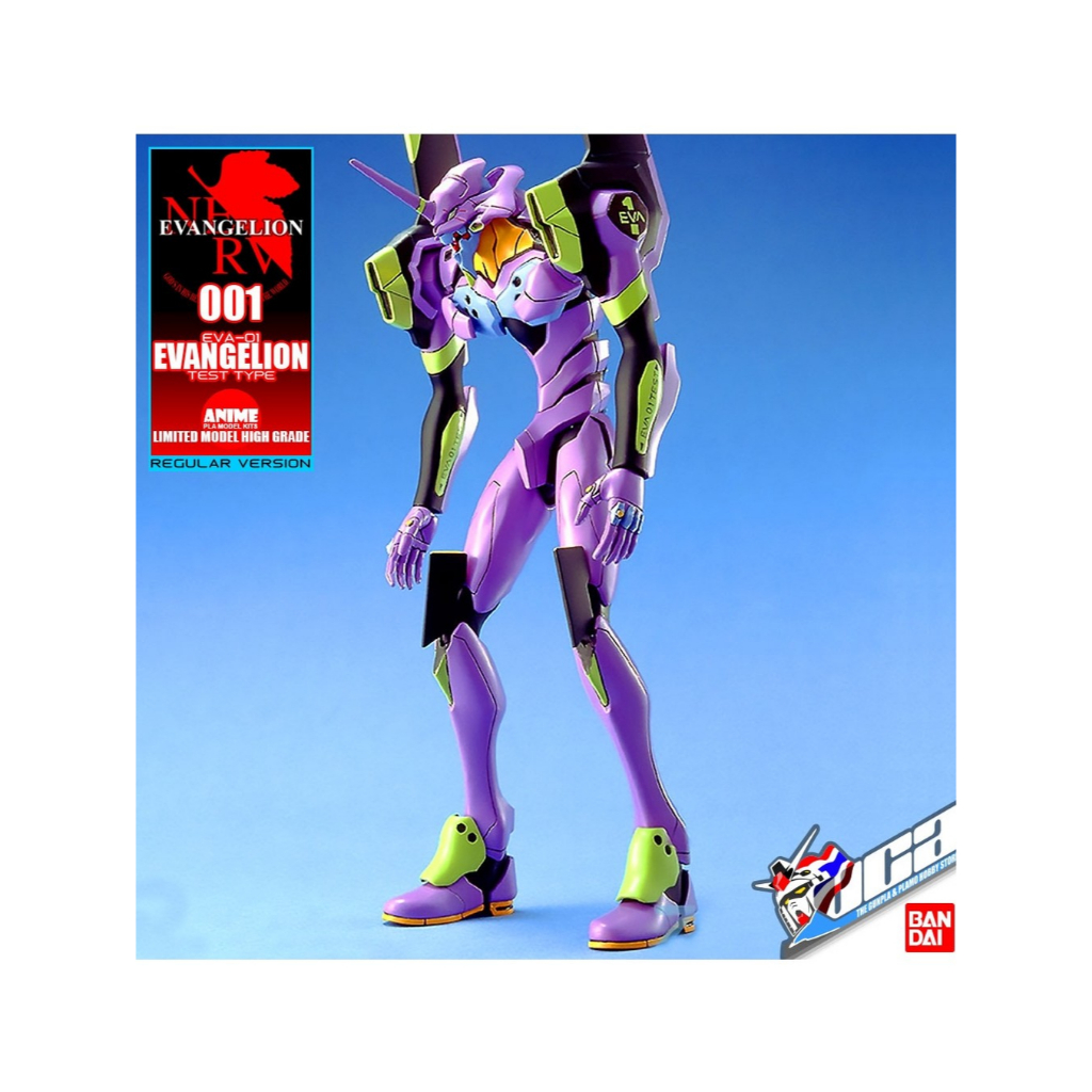 FOR SALE 1996-1997 Limited-Model HG(LM-HG) EVA-01 TEST Type Original Bandai - GUNDAM BEKAS - EVANGEL