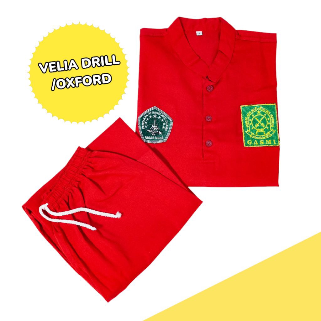 SERAGAM GASMI / BAJU SILAT GASMI / SAKRAL GASMI / SERAGAM SILAT