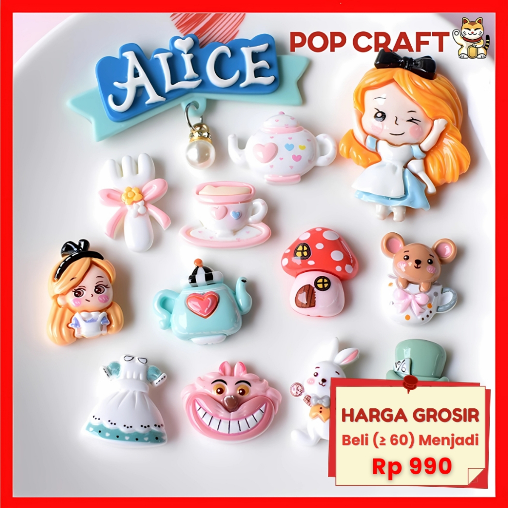 

PC Stiker 3D Cartoon Alice Untuk Case HP Botol Cocok Untuk Souvenir Aksesoris DIY Manik Lucu 3D-012