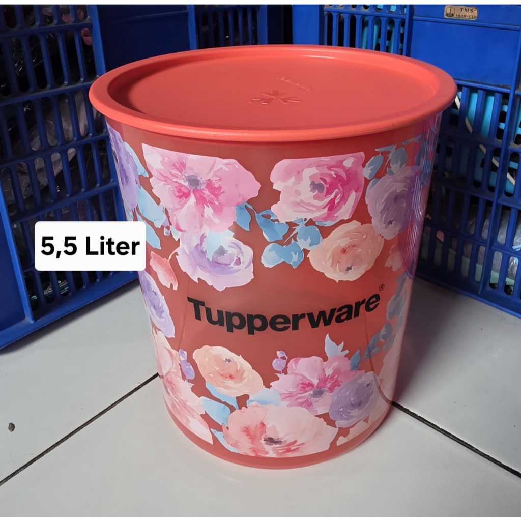 TUPPERWARE Toples Magnolia Canister 5,5 Liter