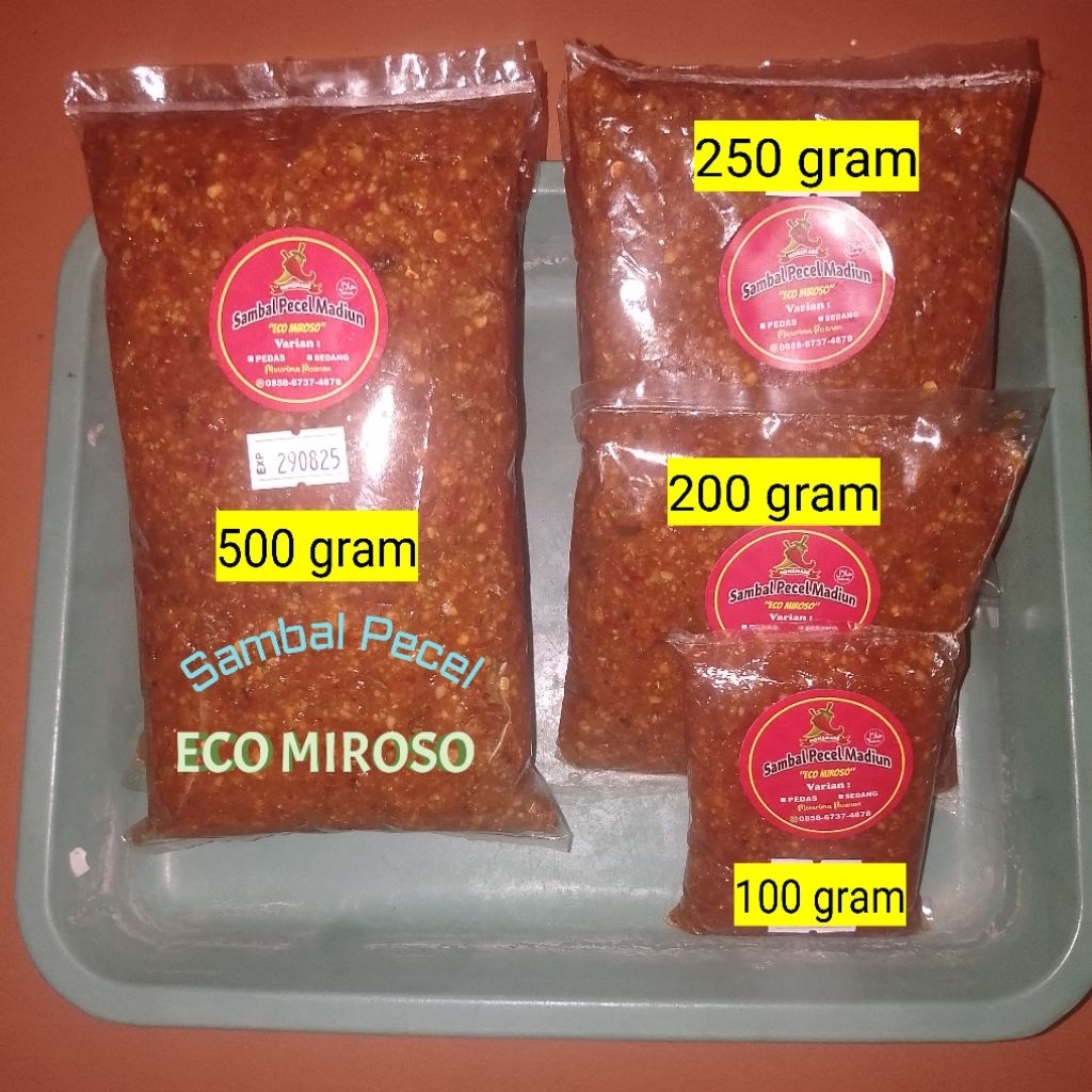 

SAMBEL PECEL MADIUN ECO MIROSO