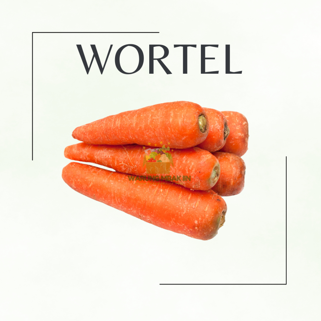 

WORTEL SEGAR per 250 GRAM