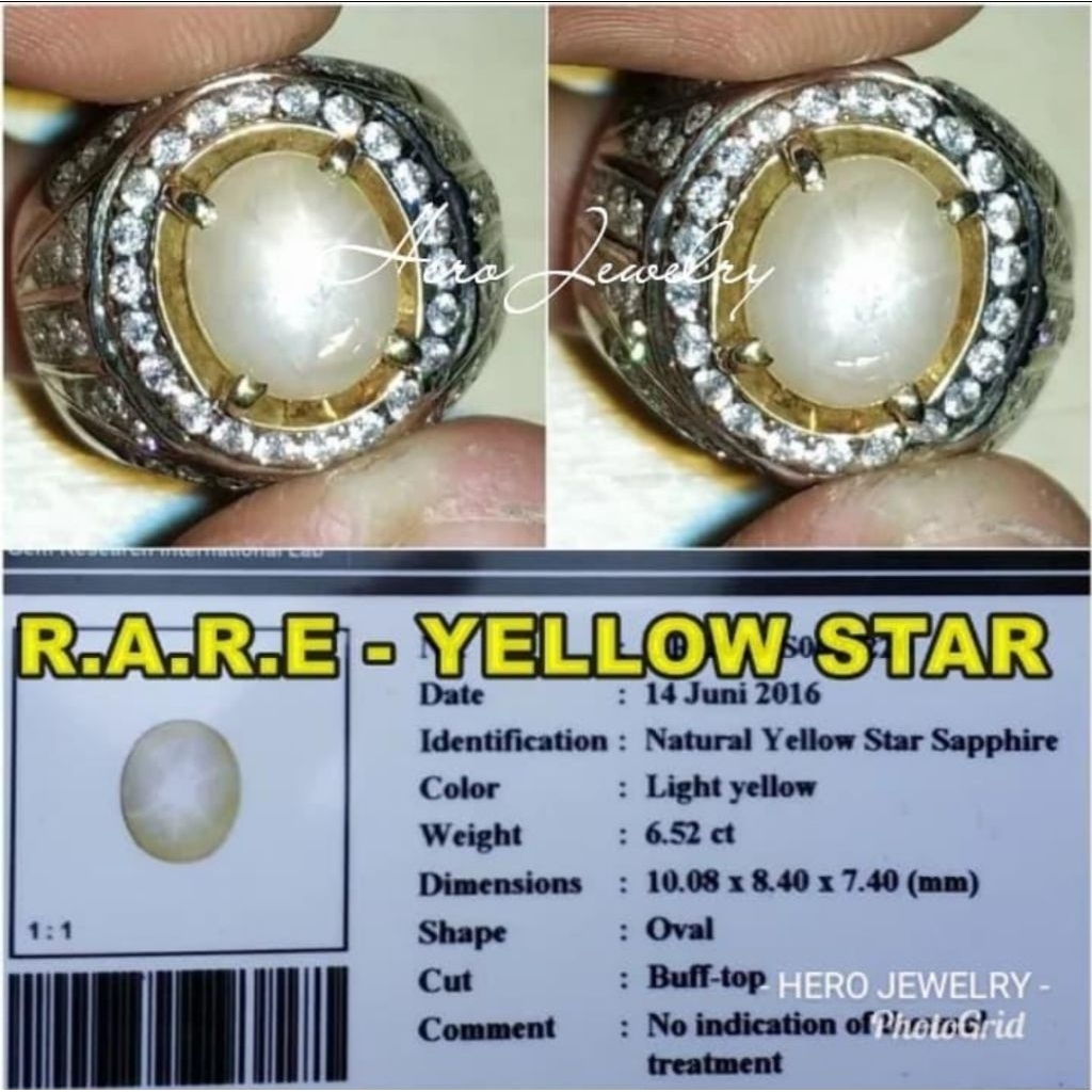 Natural Yellow Star Sapphire Safir Ada garnet tsavorite blue topaz alexandrite chrysoberyl tourmalin