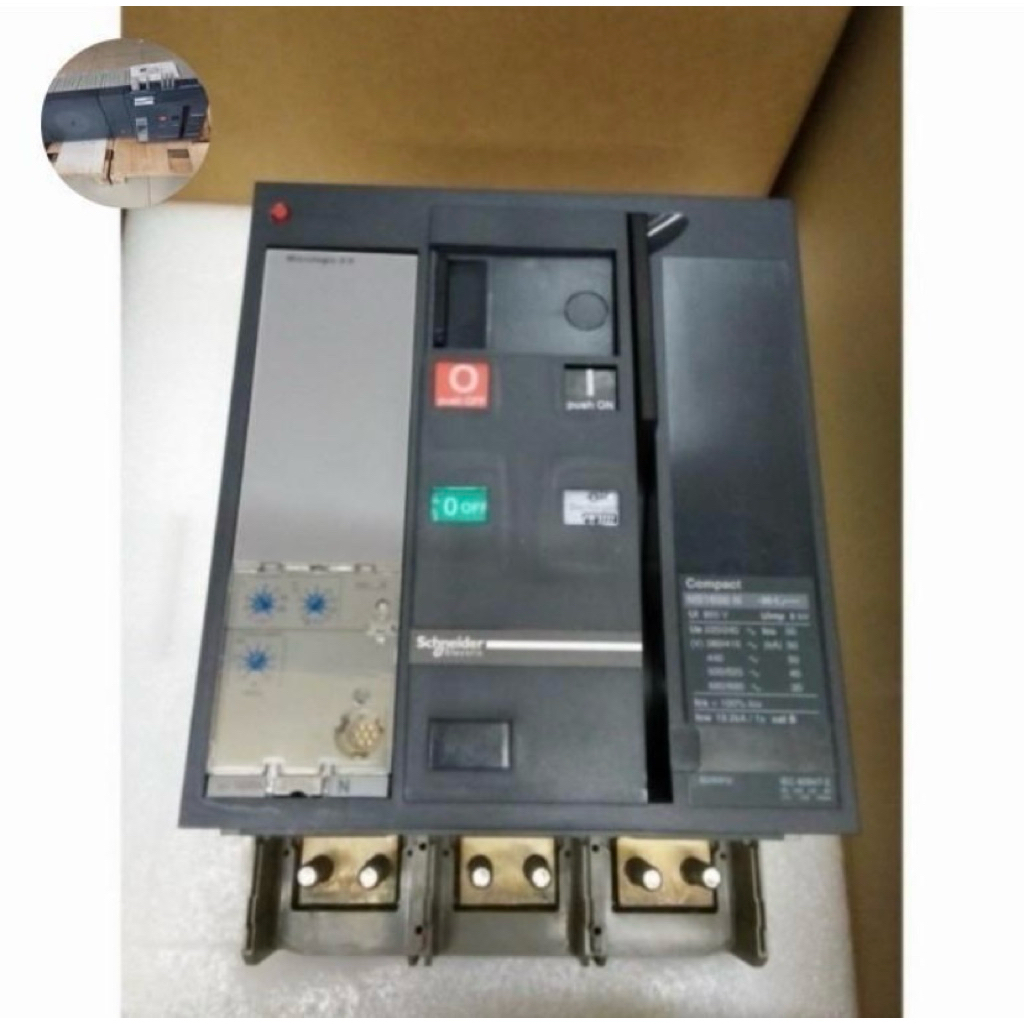 SCHNEIDER MCCB BREAKER 50kA NS800N 3P 800A MOTORIZED MICROLOGIC 2.0