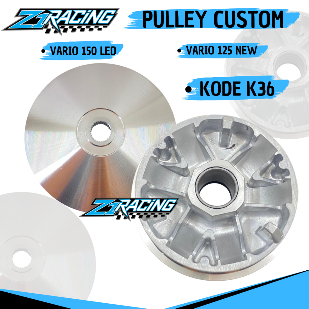 Pulley Custom Vario 125 Vario 150 Kode K36 Pully Custom Pulley Custom 13,5 13,8 14 Derajat