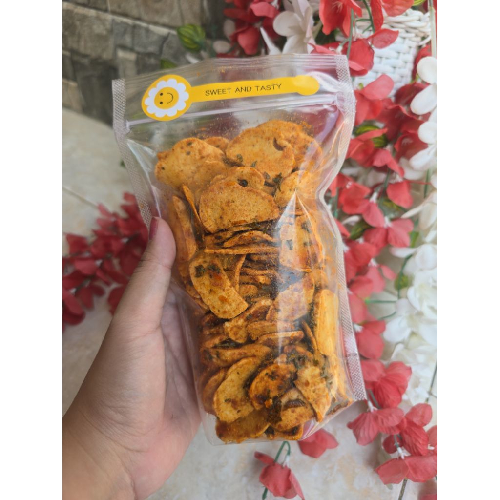 

Basreng 200gr | Basreng Pedas Manis | Basreng Pedas Asin | Basreng Jagung Bakar | Basreng Daun Jeruk