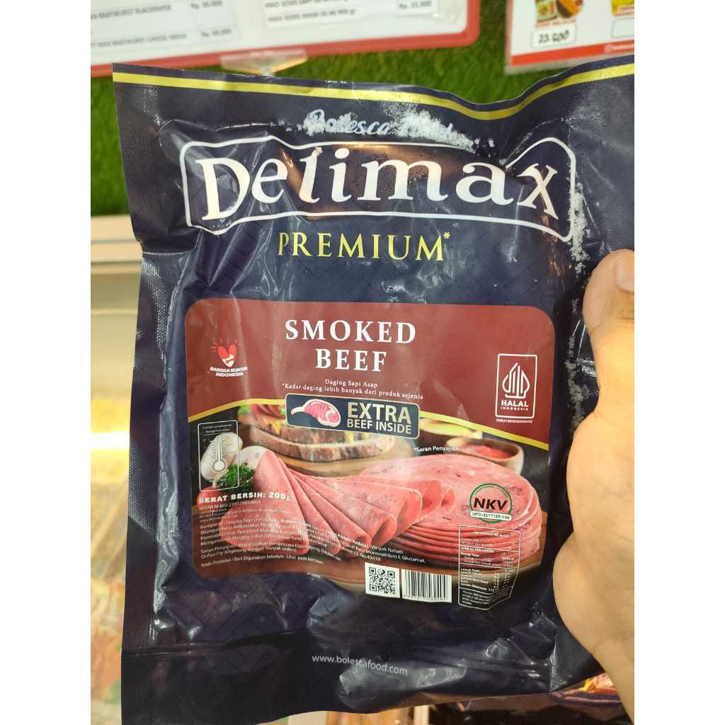 

DELIMAX SMOKED BEEF 500GR