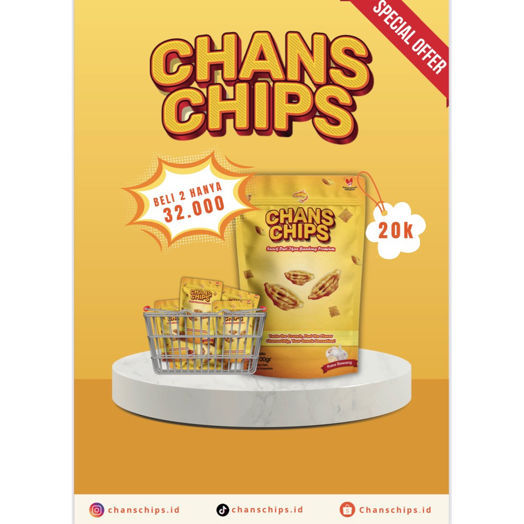Chans Chips Spesial Promo