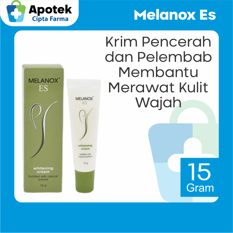 Melanox Es Melanok Whitening Cream Mineral Oil Lactic Acid Glycerin Ascorbic Acid Krim Cream Pencera